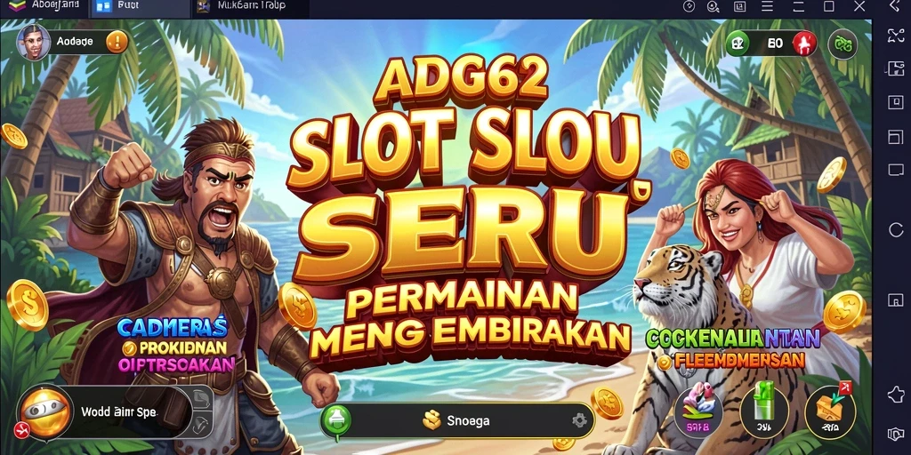 Tampilan gameplay ADG62 yang menawan dan mengasyikkan.
