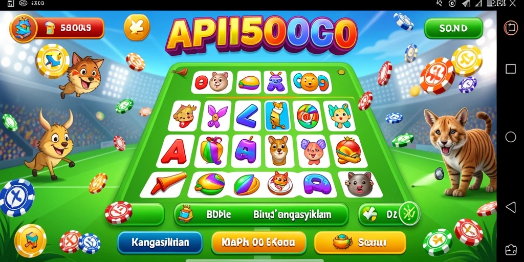Screenshot gameplay API5000 menunjukkan keseruan bermain Bingo bersama teman.