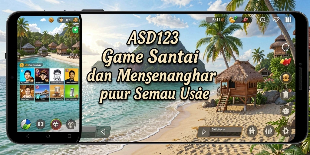 Menampilkan gameplay seru dan menyenangkan dalam ASD123.