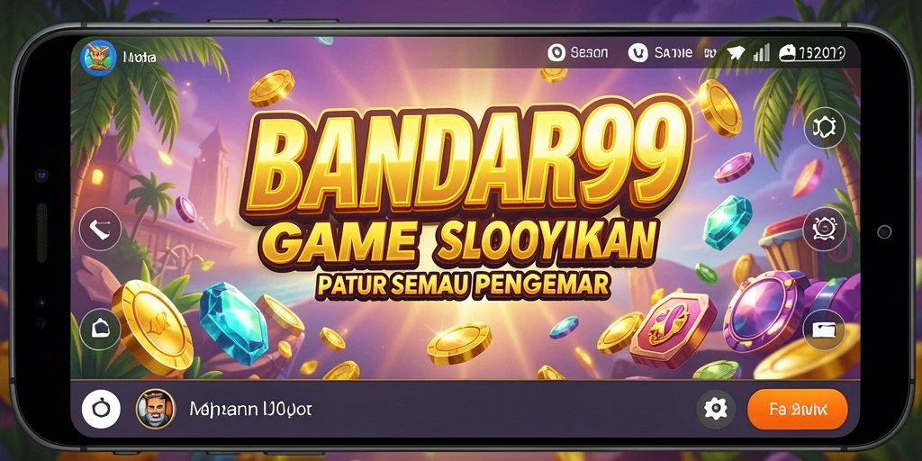 Tampilan gameplay menarik dari BANDAR99 dengan beragam mesin slot.