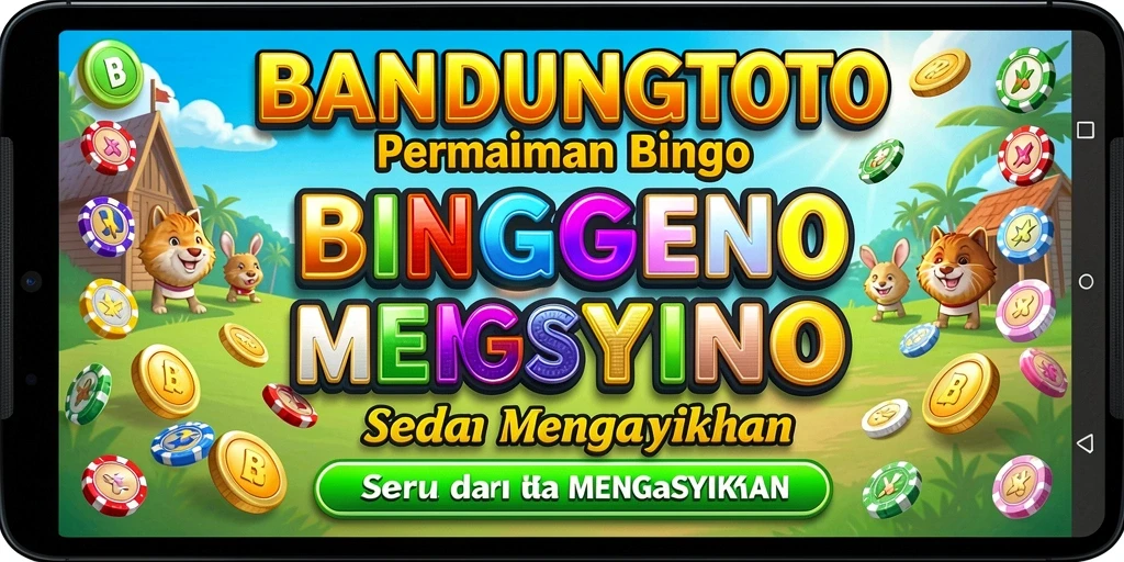 Screenshot menampilkan aksi seru dalam permainan Bingo BANDUNGTOTO.