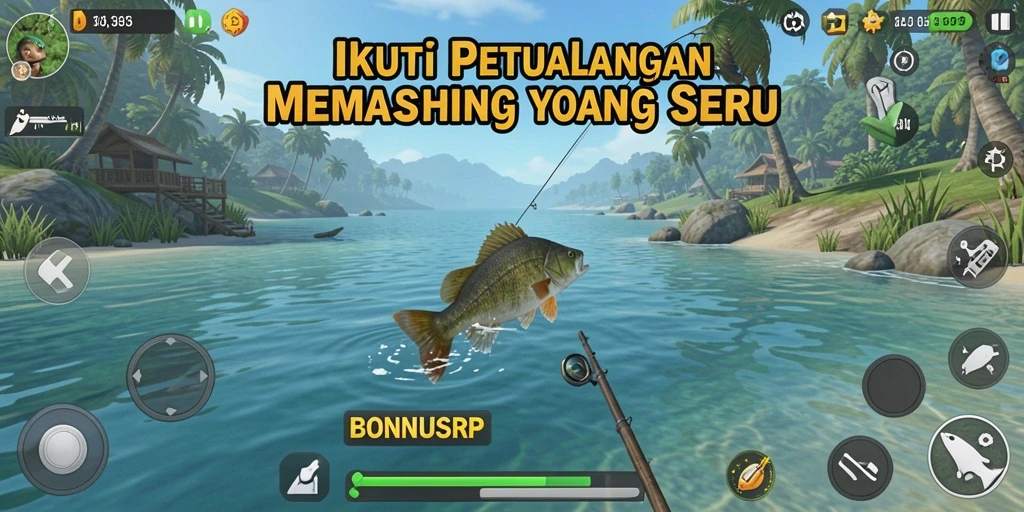 Tangkapan ikan yang luar biasa dalam permainan BONUSRP.