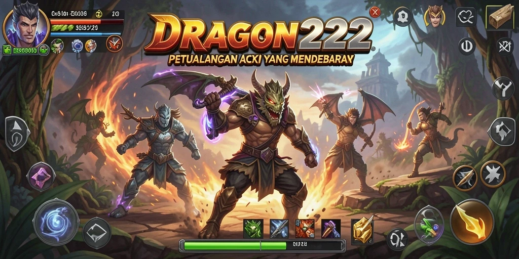 Gameplay seru dan mendebarkan dari DRAGON222.