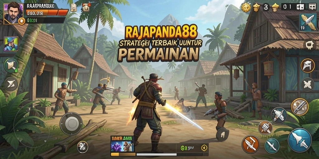 Tampilan gameplay <strong>RAJAPANDA88</strong> yang mendebarkan dan penuh strategi.
