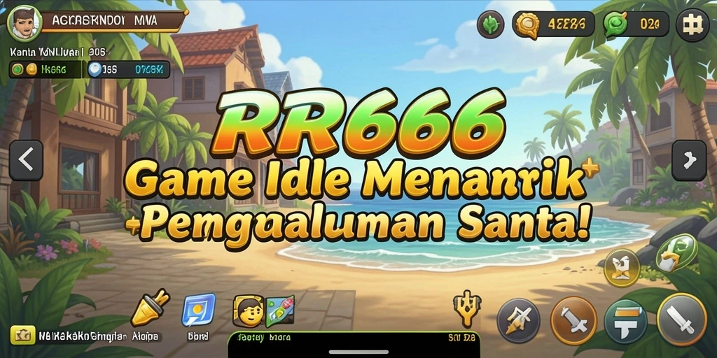 Tampilan gameplay Idle yang menarik di RR666.