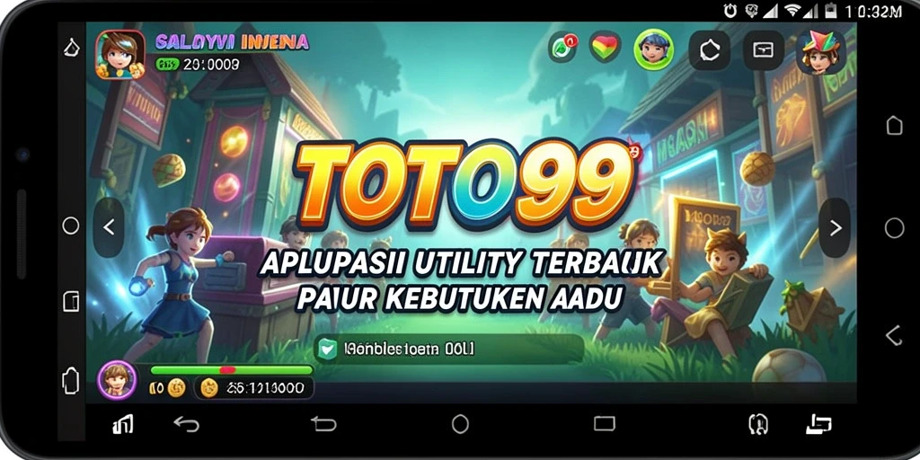 Tampilan antarmuka aplikasi TOTO99 yang mudah digunakan.