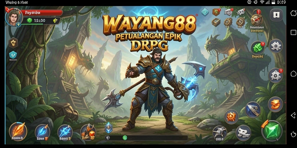 Tampilan permainan WAYANG88 yang menarik dan penuh aksi.