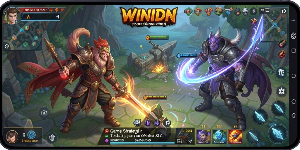 Tampilkan aksi strategis dalam gameplay <strong>WINIDN</strong> yang seru.